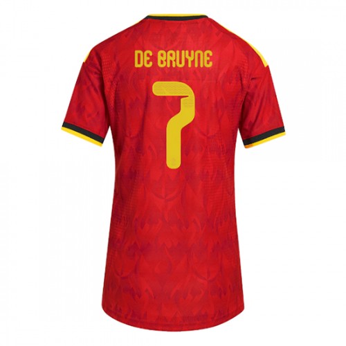 Belgia Kevin De Bruyne #7 Kotipaita Naisten MM-kisat 2026 Lyhythihainen